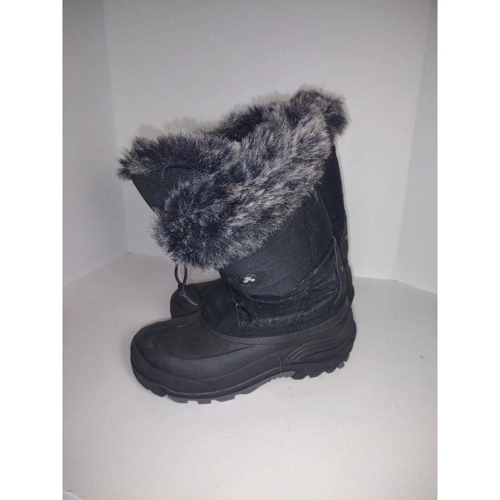 Kamik Momentum Women's Winter Boots Rubber, Black Size 6